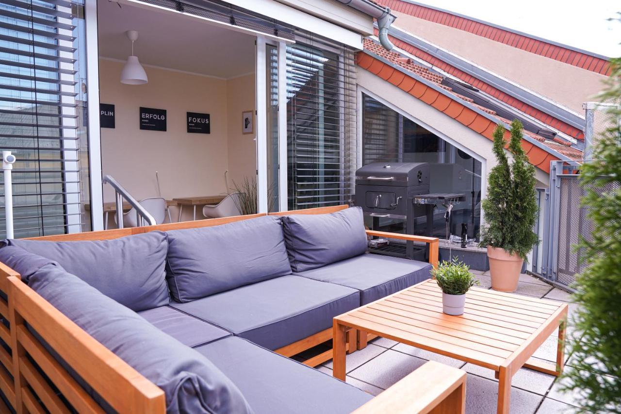 Fullhouse - Halle - Ab7 Rooftop - Bbq Grill - Elevator - Balcony Екстер'єр фото