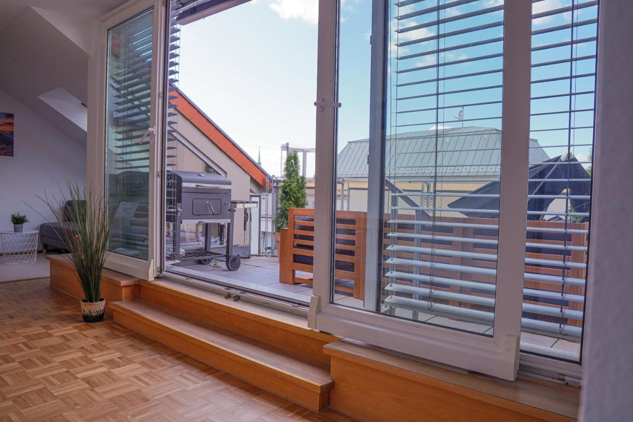 Fullhouse - Halle - Ab7 Rooftop - Bbq Grill - Elevator - Balcony Екстер'єр фото