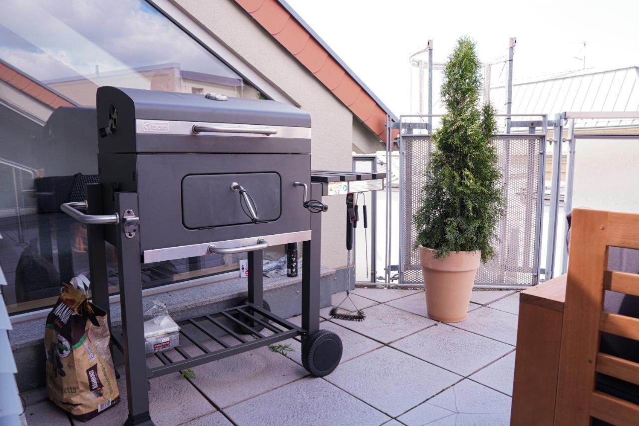 Fullhouse - Halle - Ab7 Rooftop - Bbq Grill - Elevator - Balcony Екстер'єр фото